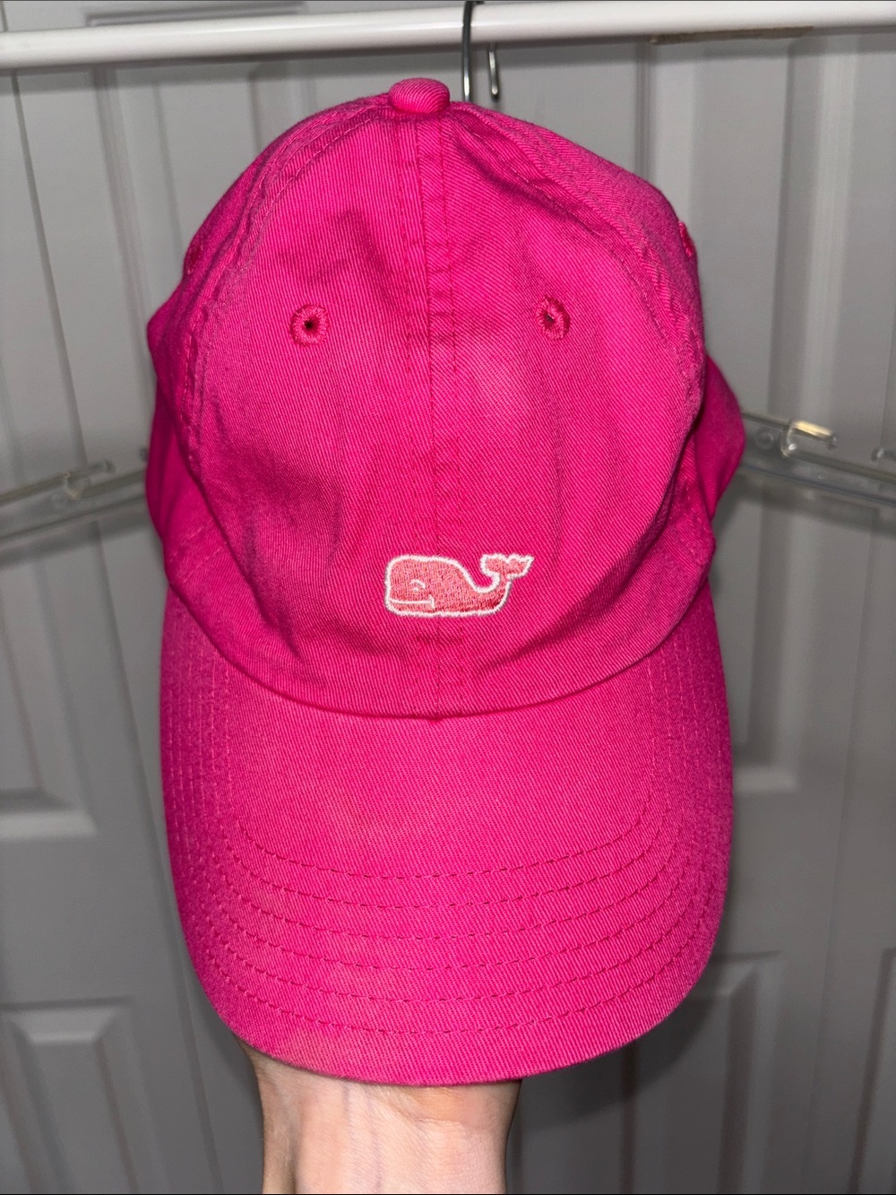 Vineyard Vines Hot Pink Whale Cap